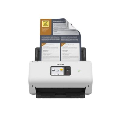 Escaner sobremesa brother ads4550w – 35ppm – adf 60 hojas