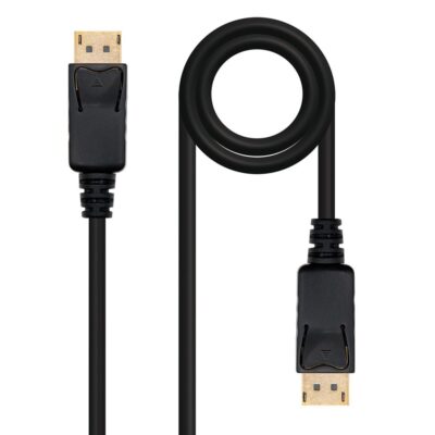 Cable displayport dp – m – dp – m nanocable negro 1.5 m