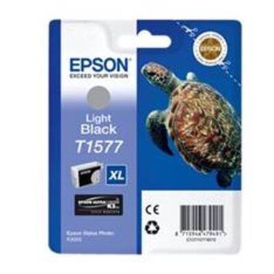 Cartucho tinta epson t157740 gris para epson photo r3000 – c13t15774010 – tortuga