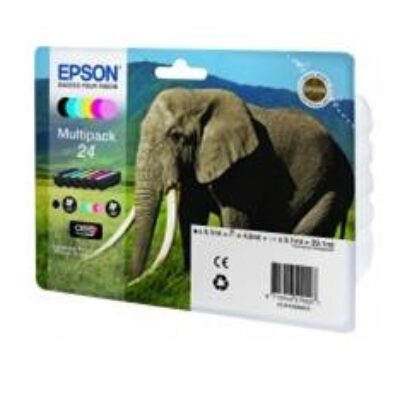 Multipack tinta epson t242840 6 colores xp – 750 c13t24284010 – elefante