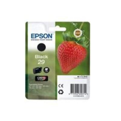 Cartucho tinta epson 29 c13t29814012 negro xp235 – xp332 – xp3357xp4327xp435 – fresa