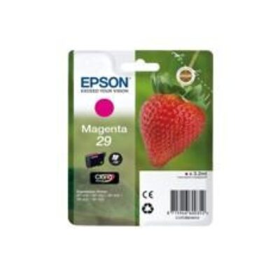 Cartucho tinta epson 29 c13t29834012 magenta xp235 – xp332 – xp3357xp4327xp435 – fresa