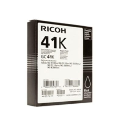 Cartucho gel ricoh gc – 41k negro (2500 pag)