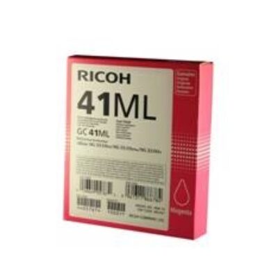 Cartucho gel ricoh gc – 41mi magenta (600 pag)