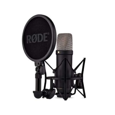Microfono estudio rode nt1 5th gen black usb – c – xlr – jfet – capsula 1 – side – negro