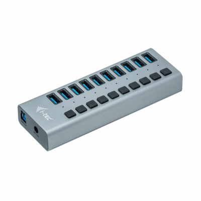 Hub i – tec usb 3.0 de carga con 10 puertos usb 3.0 y adaptador de alimentacion 48w