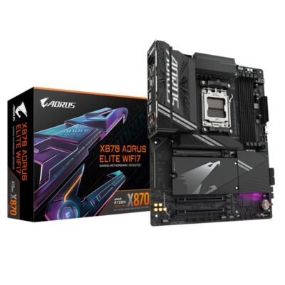 Placa base gigabyte x870 aorus elite wifi7 am5 atx – 4x ddr5