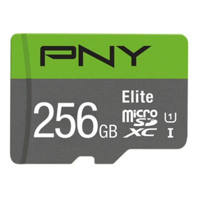 Tarjeta memoria micro secure digital micro sdxc elite pny 256gb clase 10 uhs – i u1