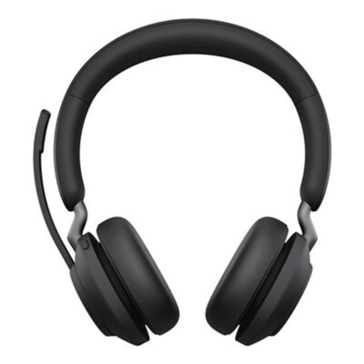 Auriculares jabra evolve2 65 uc stereo inalambrico negro