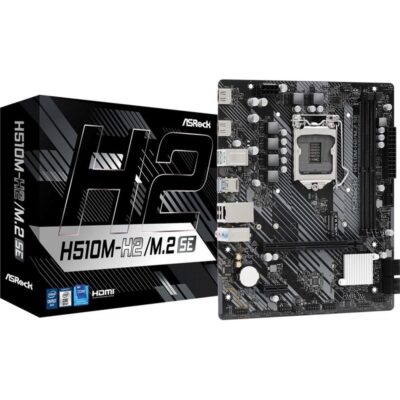 Placa base asrock h510m – h2m.2 se lga1200 matx