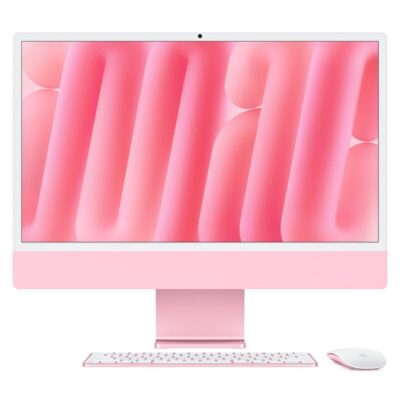 Ordenador all in one apple imac m4 – 16gb – ssd 256gb – 23.5 pulgadas – rosa