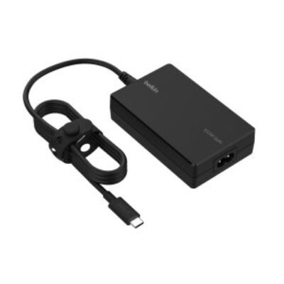 Cargador universal de portatil belkin inc016vfbk usb – c gan 100w 2.5m