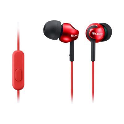 Auriculares sony mdr – ex110ap rojo