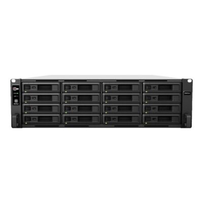 Servidor nas synology rs4021xs+ 16gb 16 bahias 3u rack gigabit ethernet