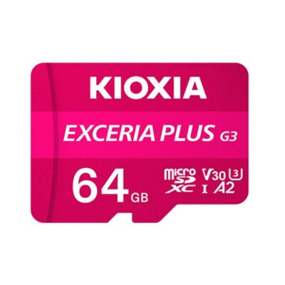 Tarjeta memoria micro sd kioxia 64gb exceria plus g3