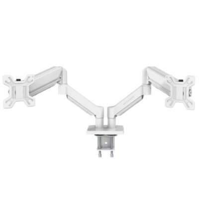Soporte de mesa gas mars gaming vesa hasta 32 pulgadas 100×100 max 10kg blanco
