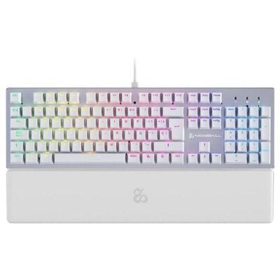 Teclado gaming newskill serike v2 blanco