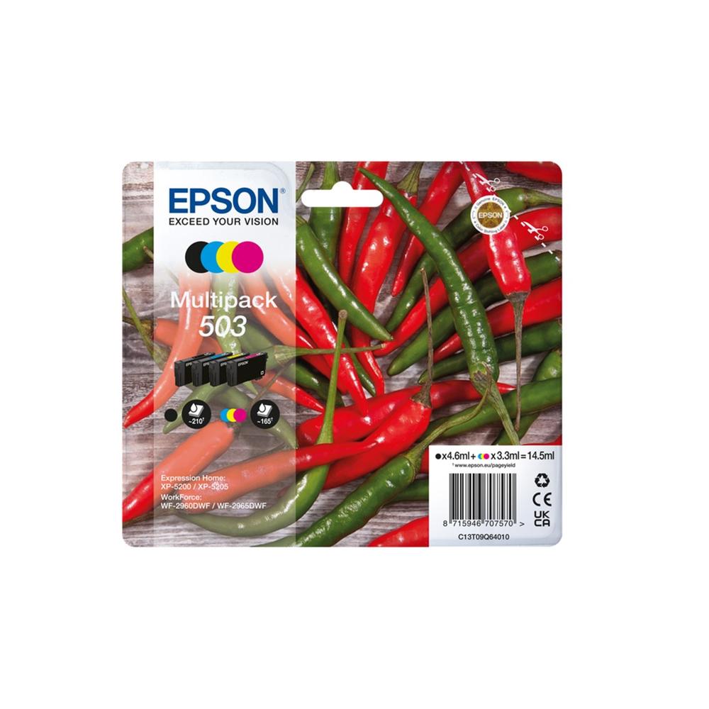 Multipack cartucho tinta epson 503 4 colores pimiento
