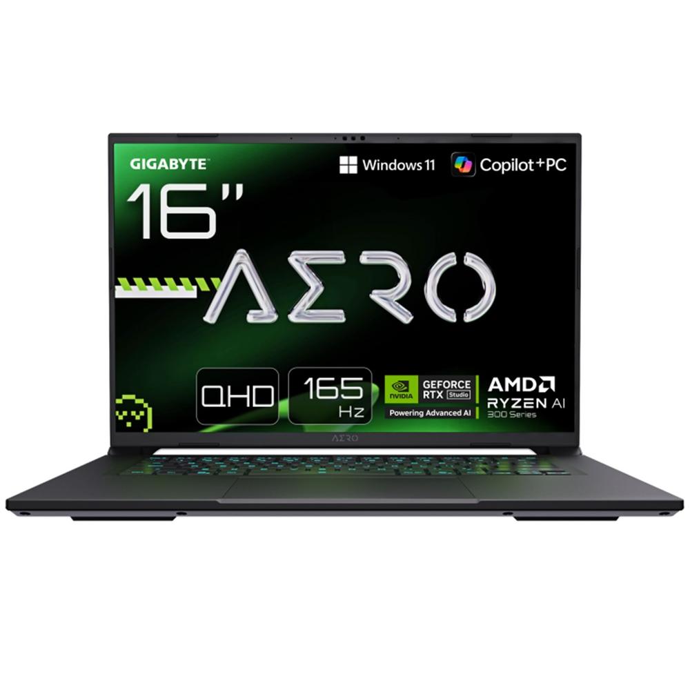 Portatil gigabyte aero x16 1wh93esc64 rai7 - 350 - 32gb - ssd 1tb - rtx 5070 8gb - 16 pulgadas qhd - w11h