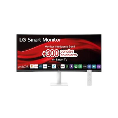 Monitor curvo smart 32 pulgadas lg 34u601sa – w wqhd 100hz