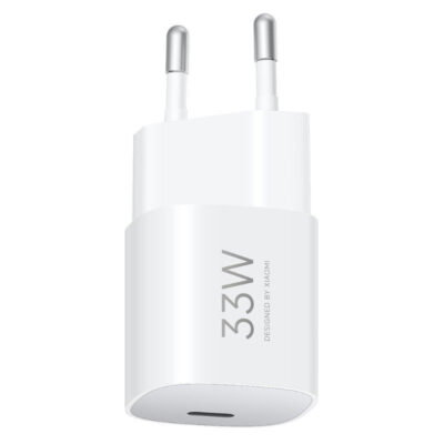 Cargador usb xiaomi 33w tipo c blanco bhr087leu