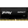 Memoria ram ddr4 32gb kingston - 3200mhz - pc4 - 25600 - fury impact - sodimm - negro - 1.2v