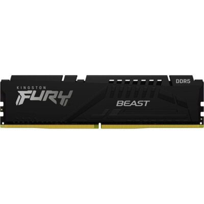 Memoria ram ddr5 8gb kingston – 6000 mhz – pc5 – 48000 – fury beast – cl36 – 1.25v – am5