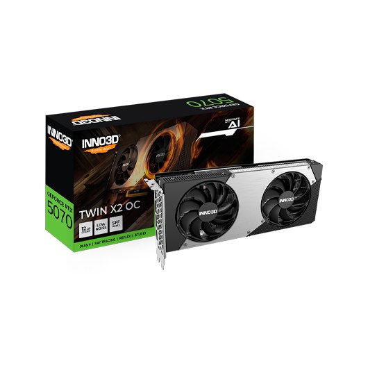 Tarjeta grafica inno3d rtx 5070 twin x2 12gb