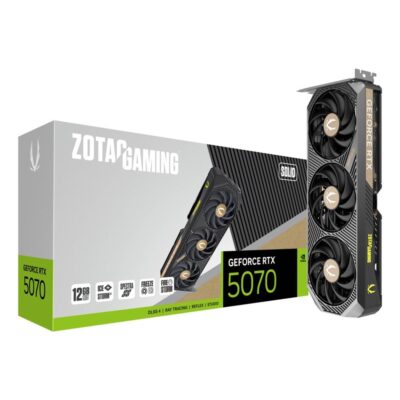 Tarjeta grafica zotac rtx 5070 solid 12gb gddr7