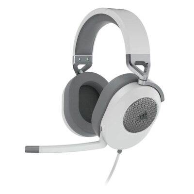 Auriculares gaming corsair hs65 blanco