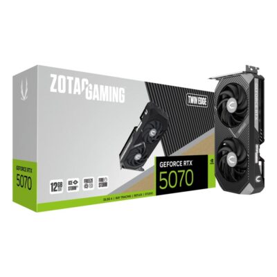 Tarjeta grafica zotac gaming 5070 twin edge 12gb gddr7