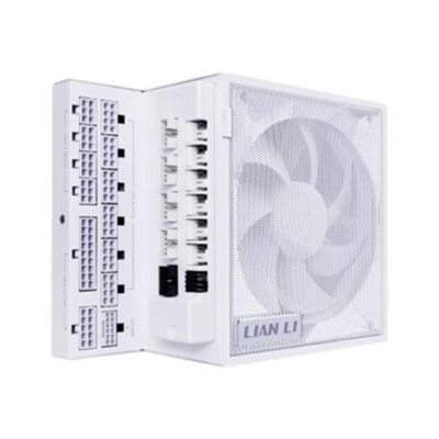 Fuente de alimentacion lian li edge gold gaming atx 850w blanca