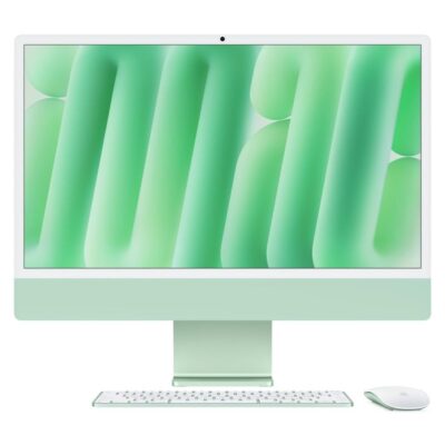 Ordenador all in one apple imac m4 – 16gb – ssd 256gb – 23.5 pulgadas – verde