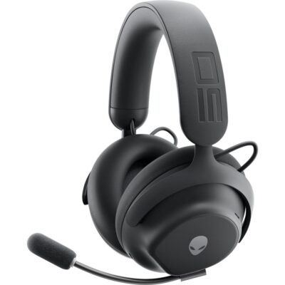 Auriculares gaming dell alienware pro inalambrico negro
