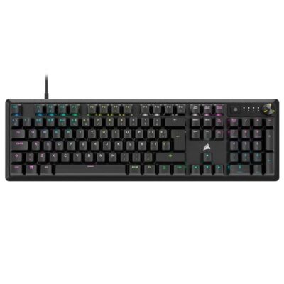 Teclado gaming corsair usb k70 core negro