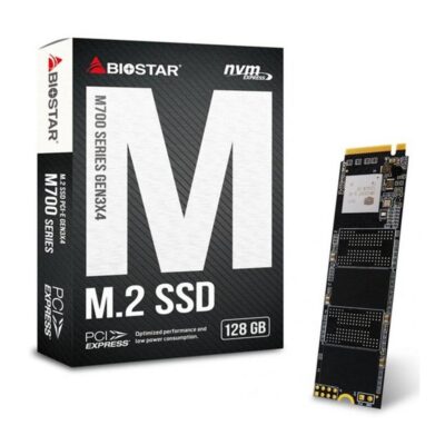 Disco duro interno ssd biostar m700 128gb m.2 pci express 4.0