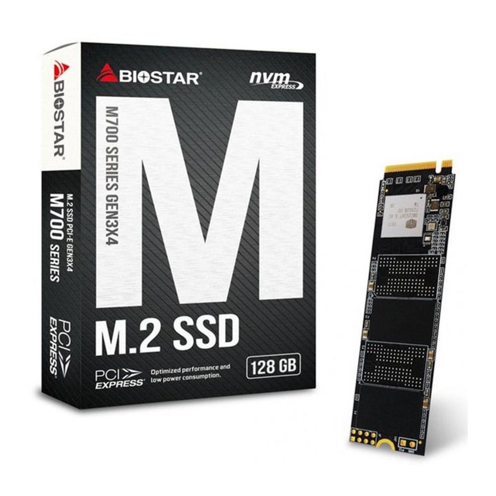 Disco duro interno ssd biostar m700 128gb m.2 pci express 4.0
