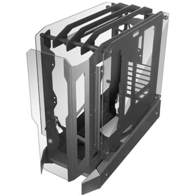 Caja ordenador mars gaming mcedge atx cristal templado negro