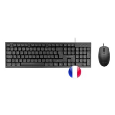 Teclado + raton tacens anima acp02fr negro frances