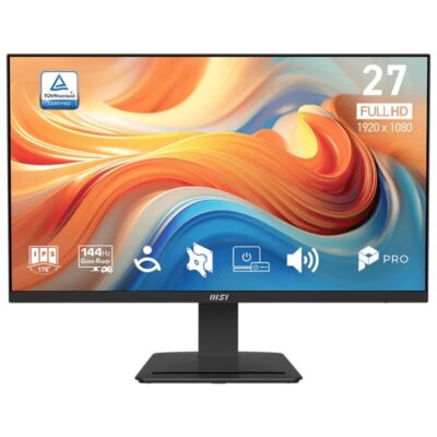 Monitor led 27 pulgadas msi pro mp273 e14a ips – fhd – dp – hdmi – vga – 144hz – 1ms