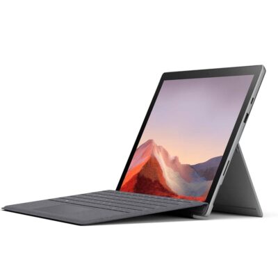 Portátil – tablet reacondicionado microsoft surface pro 7 1866 12.3 pulgadas – i5 – 10th – 8gb – 256gb ssd – win 10 pro – teclado con kit de conversión – grado b no funcióna el tactil