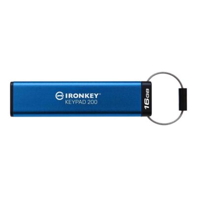 Memoria usb 3.2 kingston 16gb ironkey keypad 200
