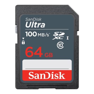 Tarjeta memoria secure digital sdxc 64gb sandisk ultra clase 10 uhs – i