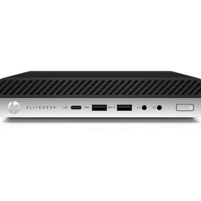 Ordenador reacondicionado mini hp elitedesk 800 g4 – i5 – 8th – 8gb – 256gb nvme – win 11 pro – sin cable trebol