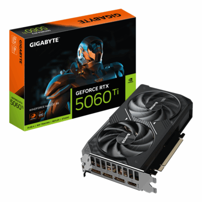 Tarjeta grafica gigabyte rtx 5060ti 8gb gddr7 – 3x dp – 1x hdmi pci express 5.0