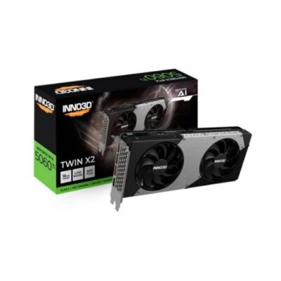 Tarjeta grafica inno3d rtx 5060ti twin x2 16gb gddr7 – 3x dp – 1x hdmi