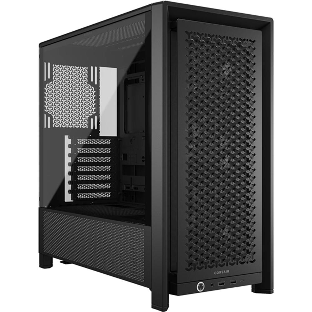 Caja ordenador gaming corsair frame 4000d rs atx cristal templado negra