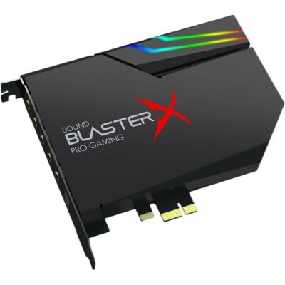 Tarjeta de sonido creative sound blasterx ae – 5 plus 5.1 pci – e