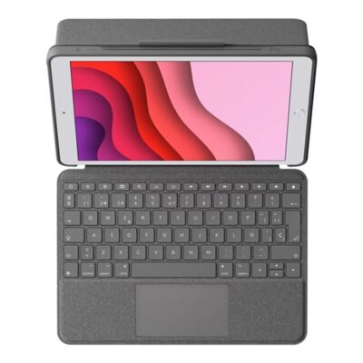 Funda logitec combo touch con teclado para apple 10.2 pulgadas (7ª y 8ª generacion)