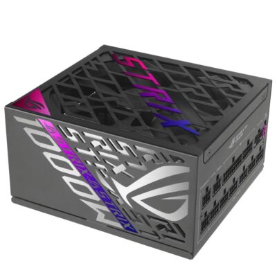 Fuente alimentacion asus rog strip 1000p gaming atx 1000w negra